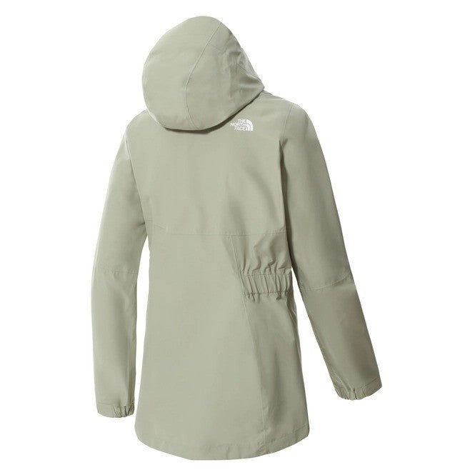 The North Face Womens Hikestellar Parka Shell Jacket / Tea Green / RRP £145
