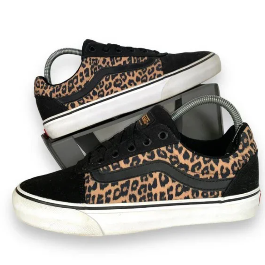 Vans Ward Deluxe Trainers / Black Leopard / Women / RRP £65