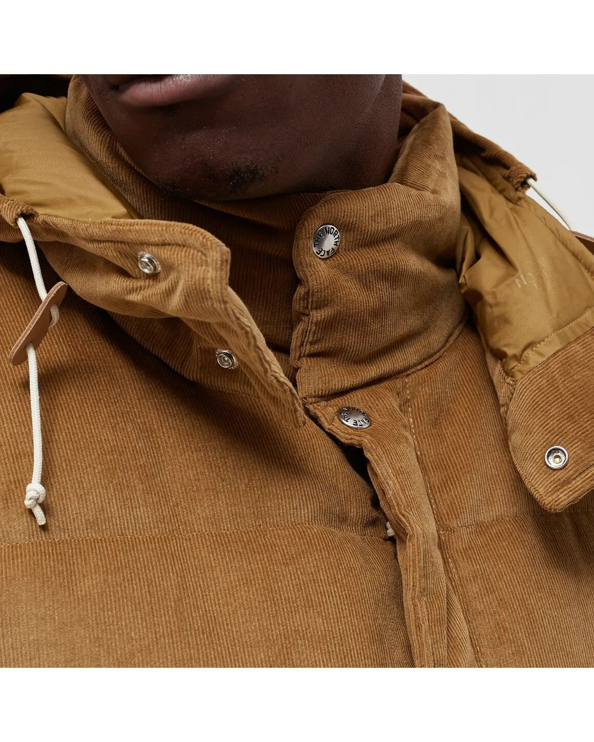 The North Face Mens Sierra Down Cord Parka / Utility Brown / RRP £350