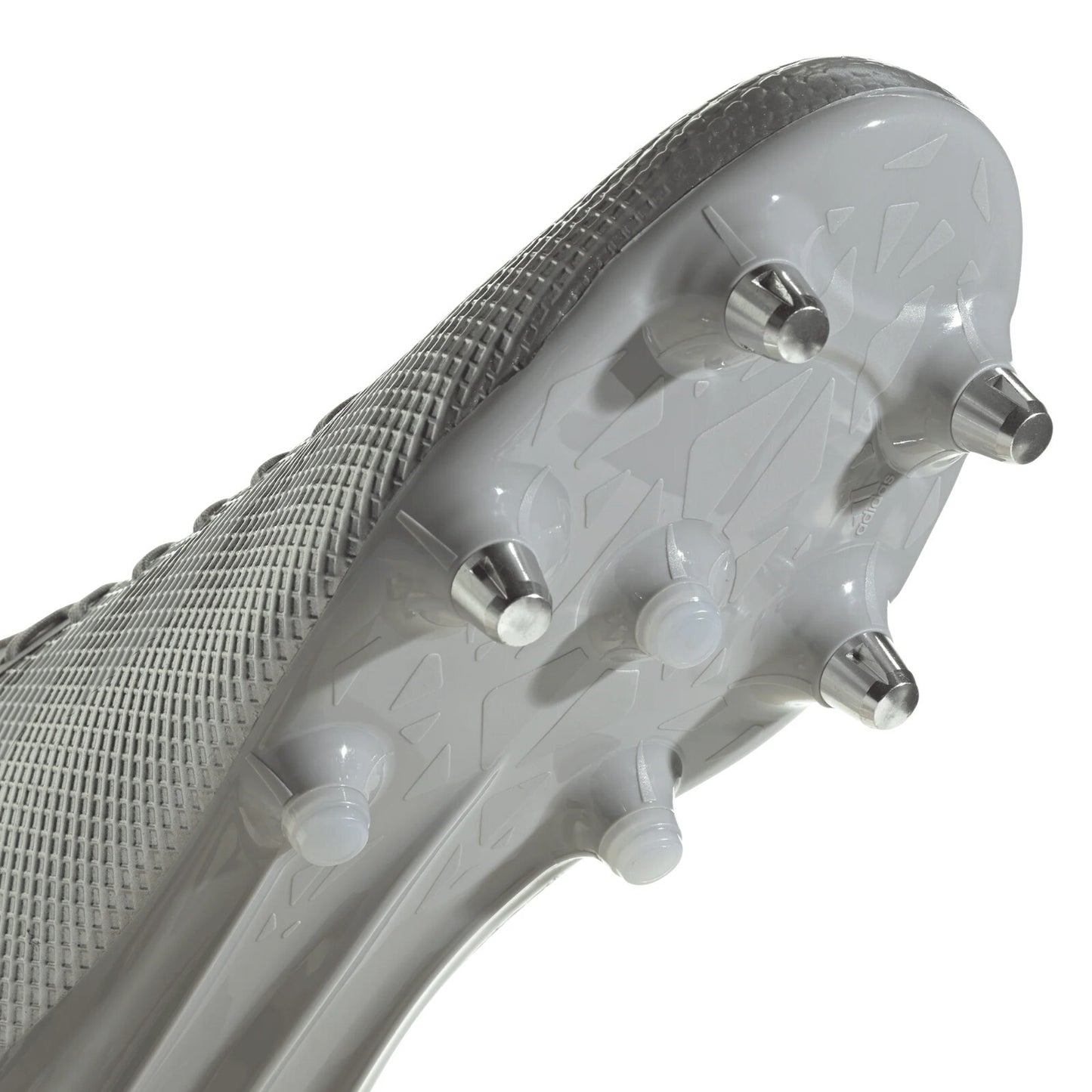 Adidas Unisex Adizero RS7 (SG) Rugby Boots / Silver White / RRP £170