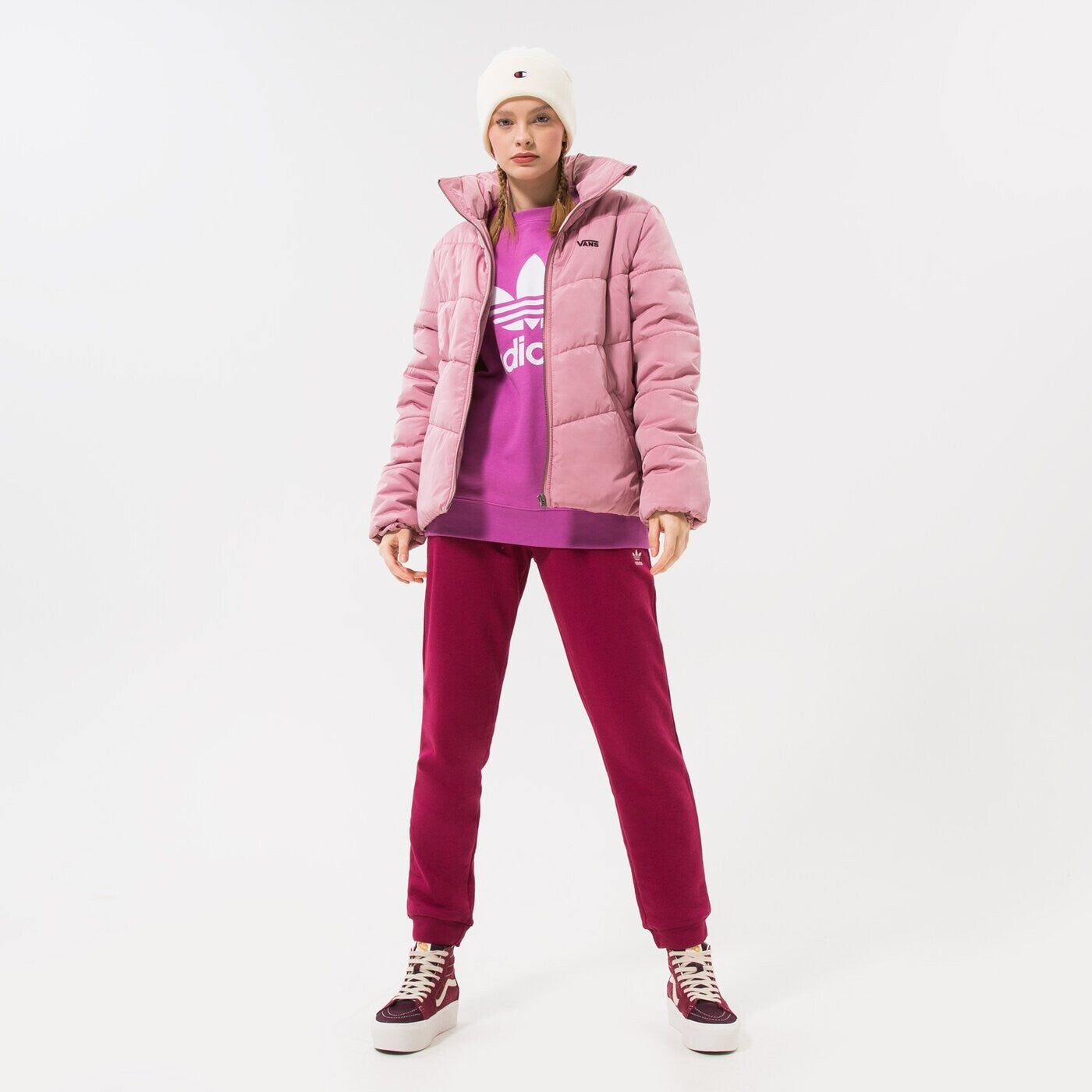 Vans Womens Foundry MTE Puffer Jacket / Pink / RRP £110