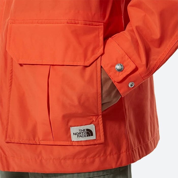 The North Face Men's Dryvent Mountain Parka / Flame / BNWT / RRP £270