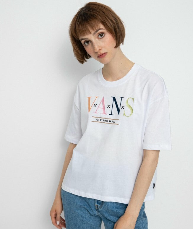 Vans Women's Boo Kay T-Shirt / Marshmallow/ RRP £25