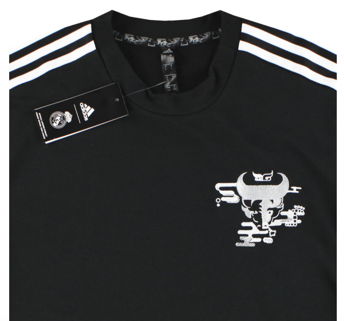 Adidas Mens Real Madrid Chinese New Year Crew Sweatshirt / Black / RRP £65