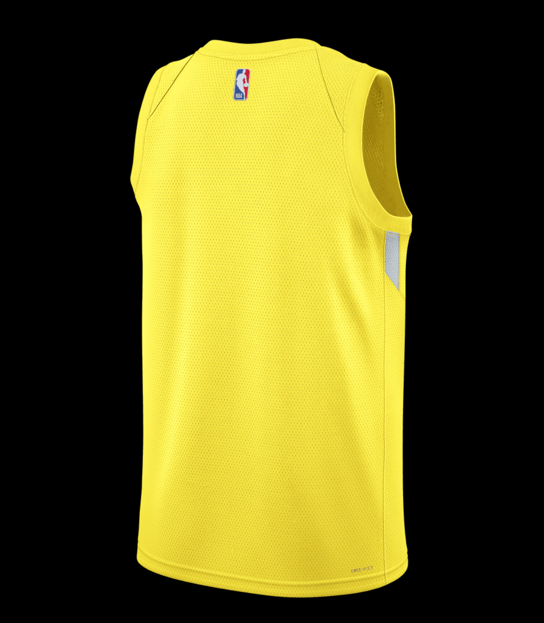 Nike Mens Utah Jazz Icon Swingman Plain Basketball Vest / Yellow Black / RRP £90