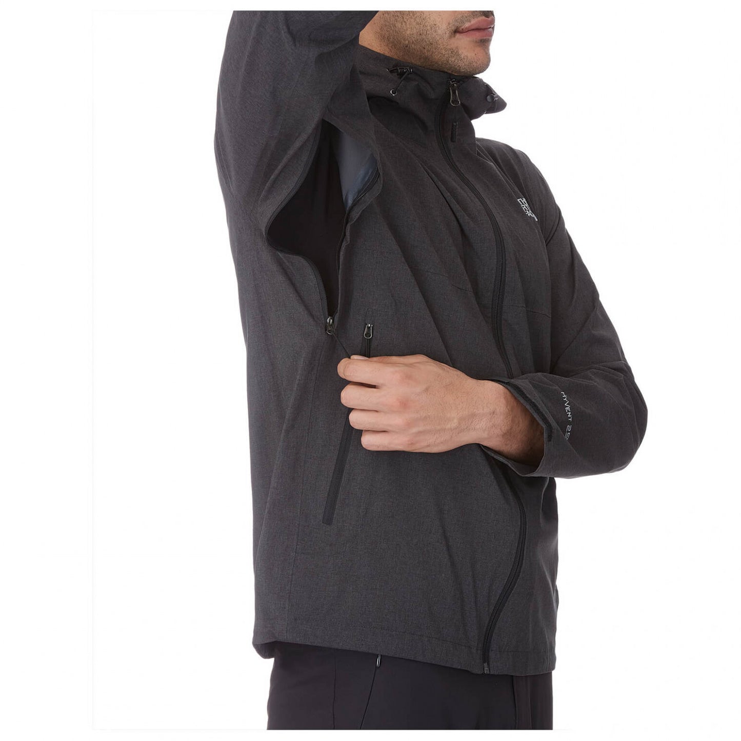 The North Face Mens Great Falls Waterproof Jacket / Dark Grey / RRP £180