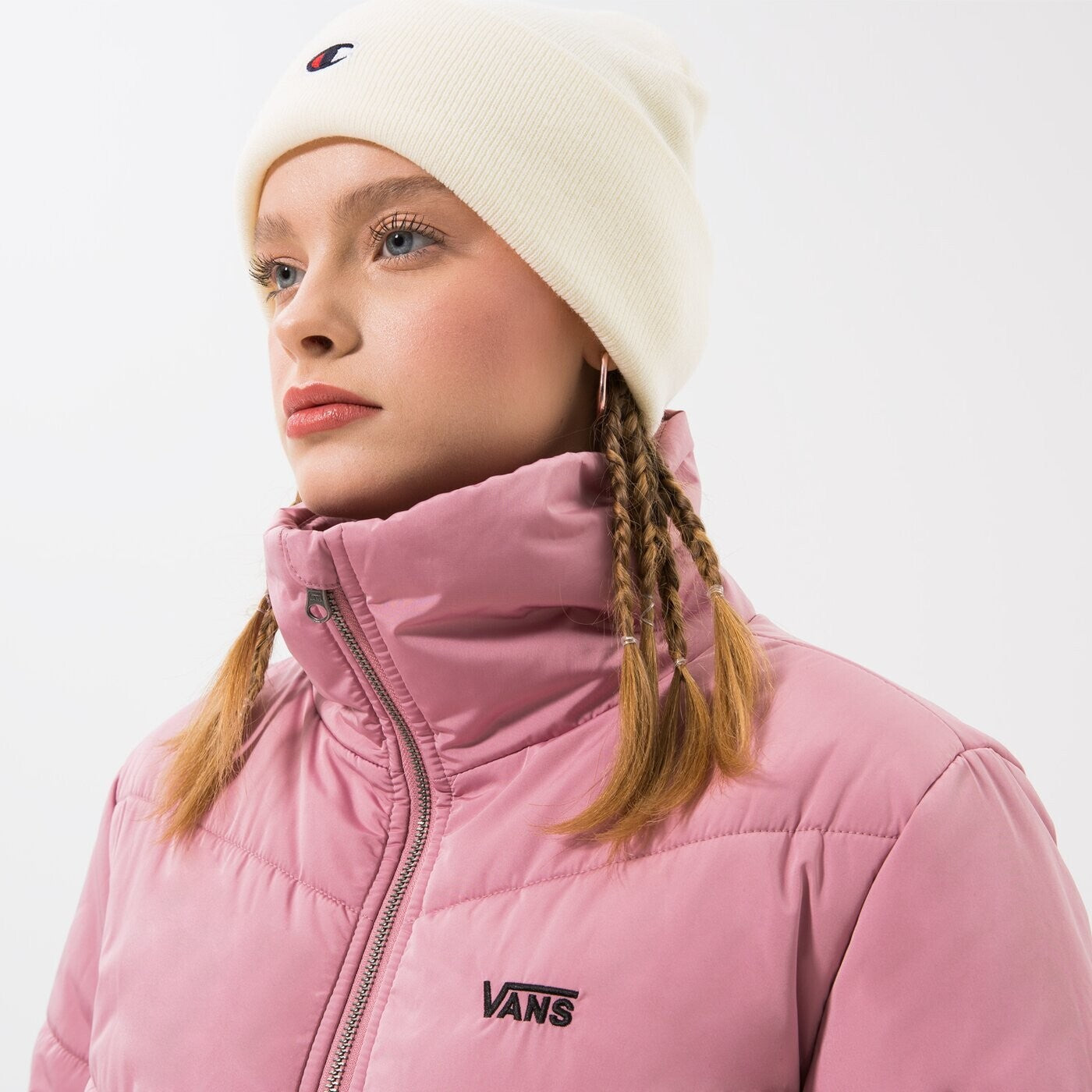Vans Womens Foundry MTE Puffer Jacket / Pink / RRP £110