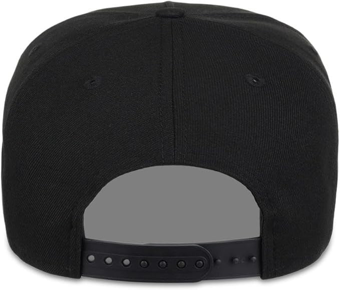 Lids Blank Black Snapback Cap / RRP £20