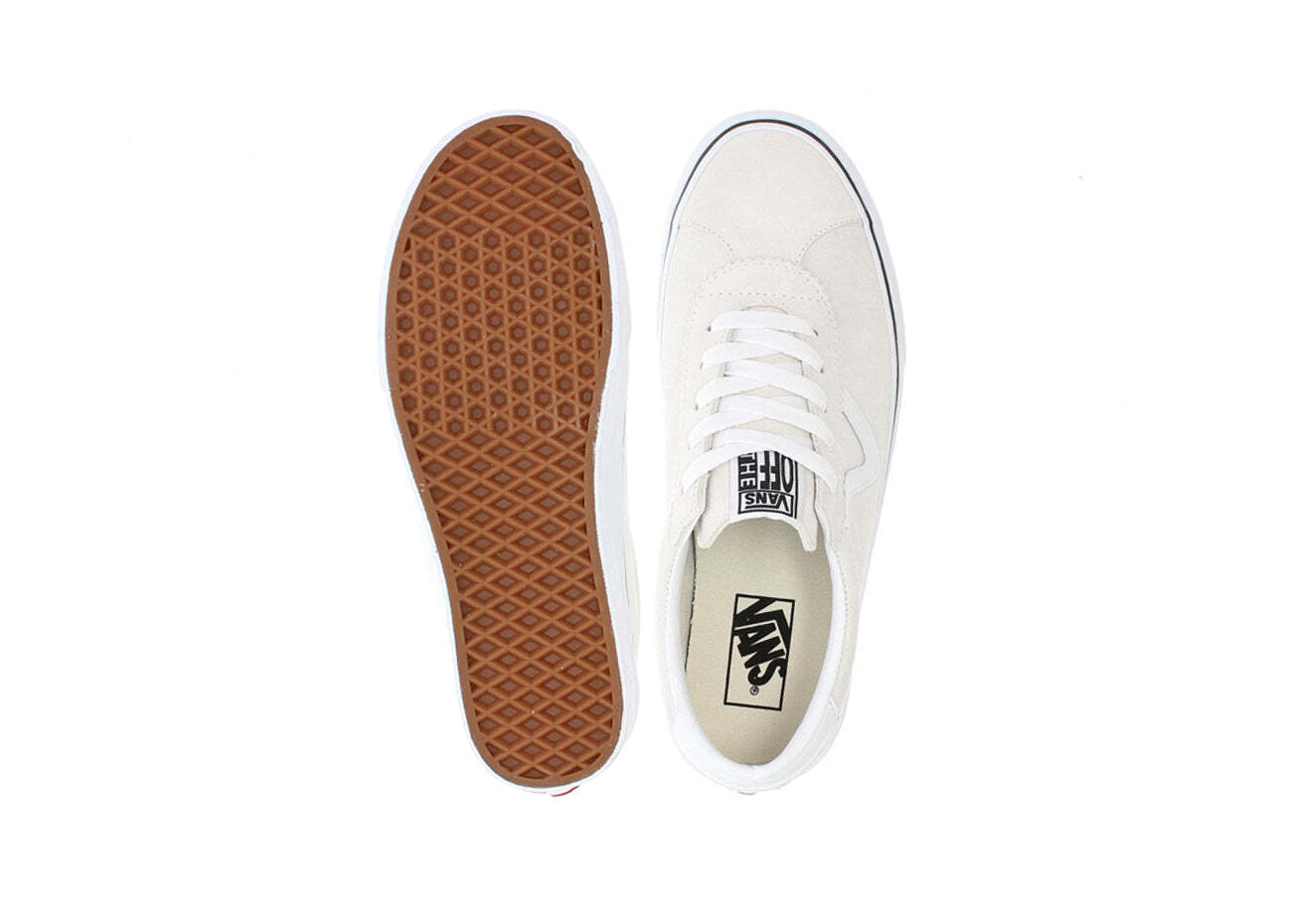 VANS Unisex Sport Suede Low Trainers / White / RRP £65