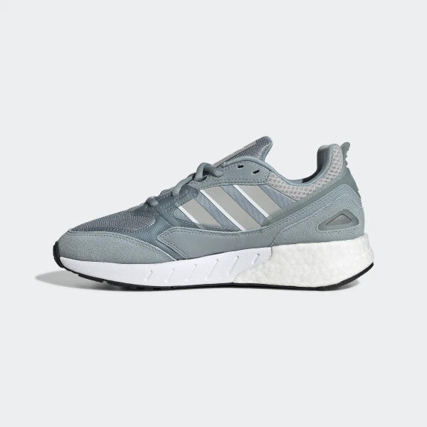 Adidas Women's ZK 1K Boost Trainers / Metal Grey Blue / RRP £90