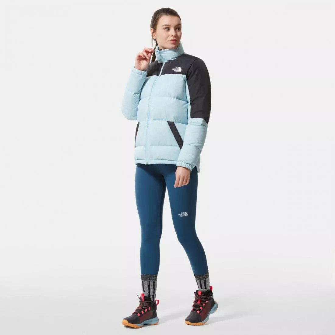 The North Face Womens Diablo Down Puffer Jacket / Beta Blue / RRP £300