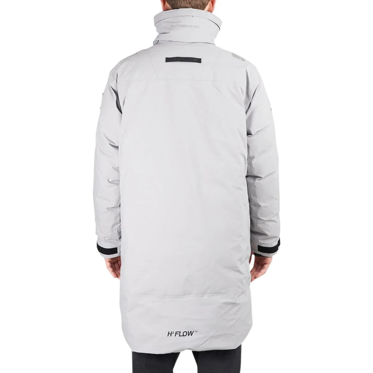 Helly Hansen Arc Down Insulated Flow Long Winter Jacket / Grey / RRP £600