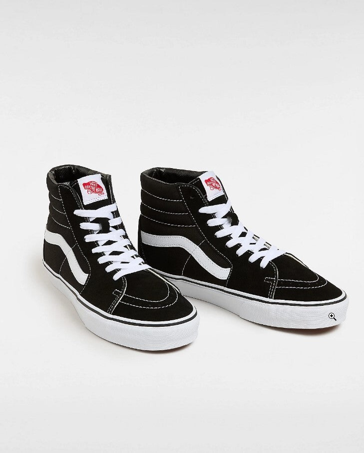 Vans Womens Sk8-Hi Trainers / Black White / RRP £75