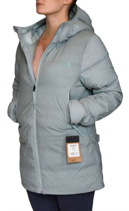 The North Face Women's 5050 Long Down Puffer Jacket / Silver / Medium / RRP £360
