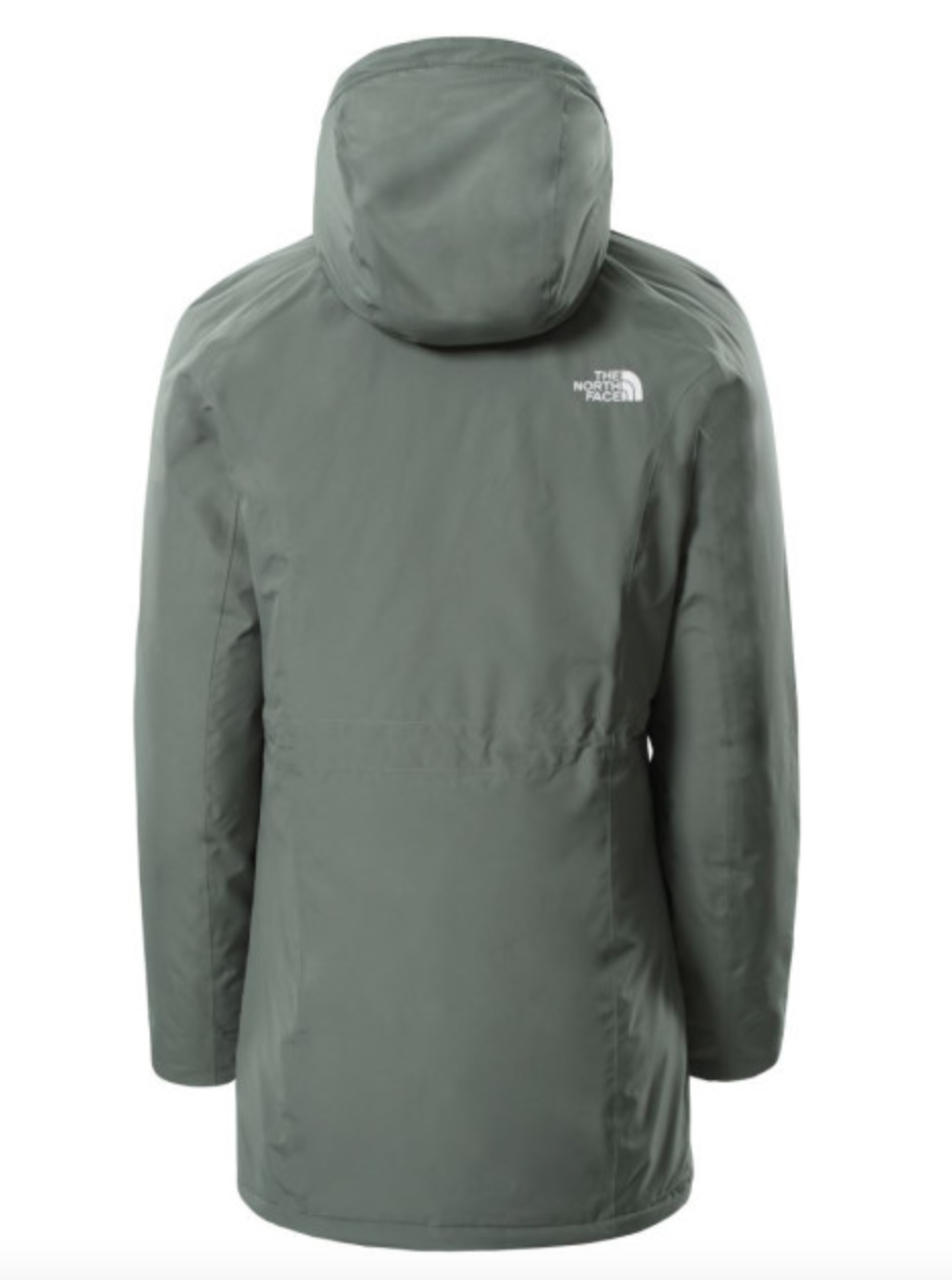 The North Face Women's Recycled Brooklyn Parka / BNWT / Wreath Green / RRP £330