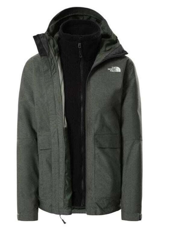 The North Face Women's New Fleece Triclimate / Thyme Black / BNWT / RRP £225
