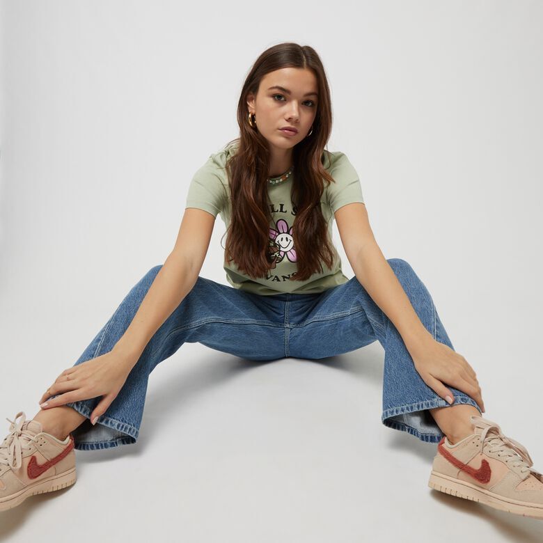 Vans Womens ZEN Vibes T-Shirt / Light Green / RRP £32