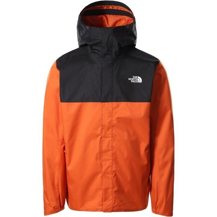 The North Face Men's Quest Zip-In Rain Jacket / Burnt Ochre Black / RRP £130