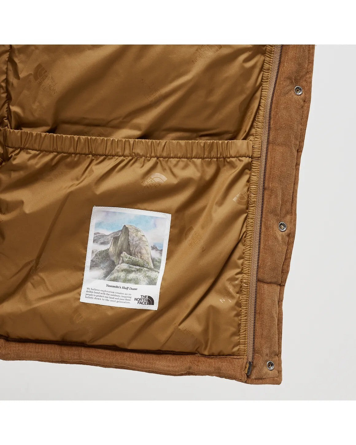 The North Face Mens Sierra Down Cord Parka / Utility Brown / RRP £350