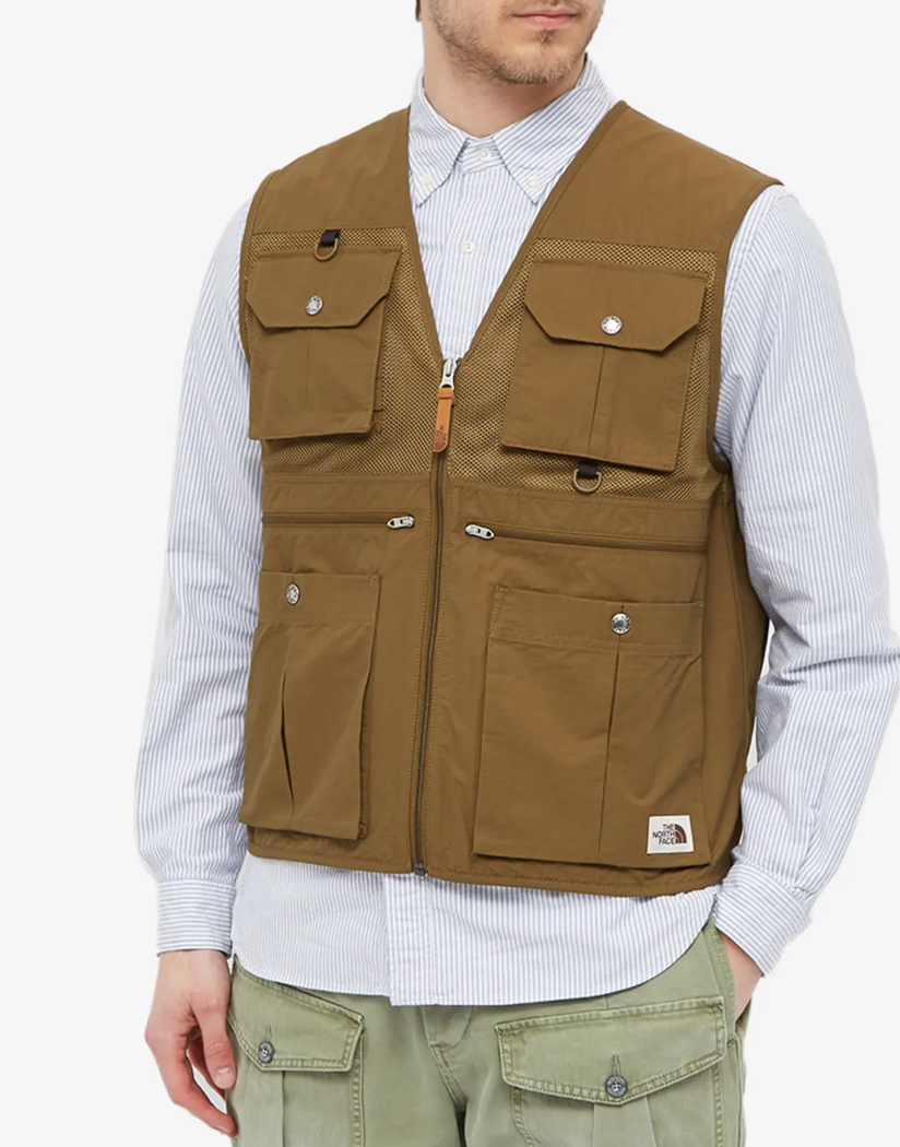 The North Face Mens Cadero Vest / BNWT / Military Olive / RRP £135 / Medium