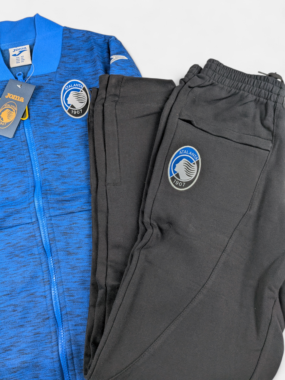 JOMA Mens 2019-20 Atalanta Joma Presentation Tracksuit / BNWT / Blue / RRP £80