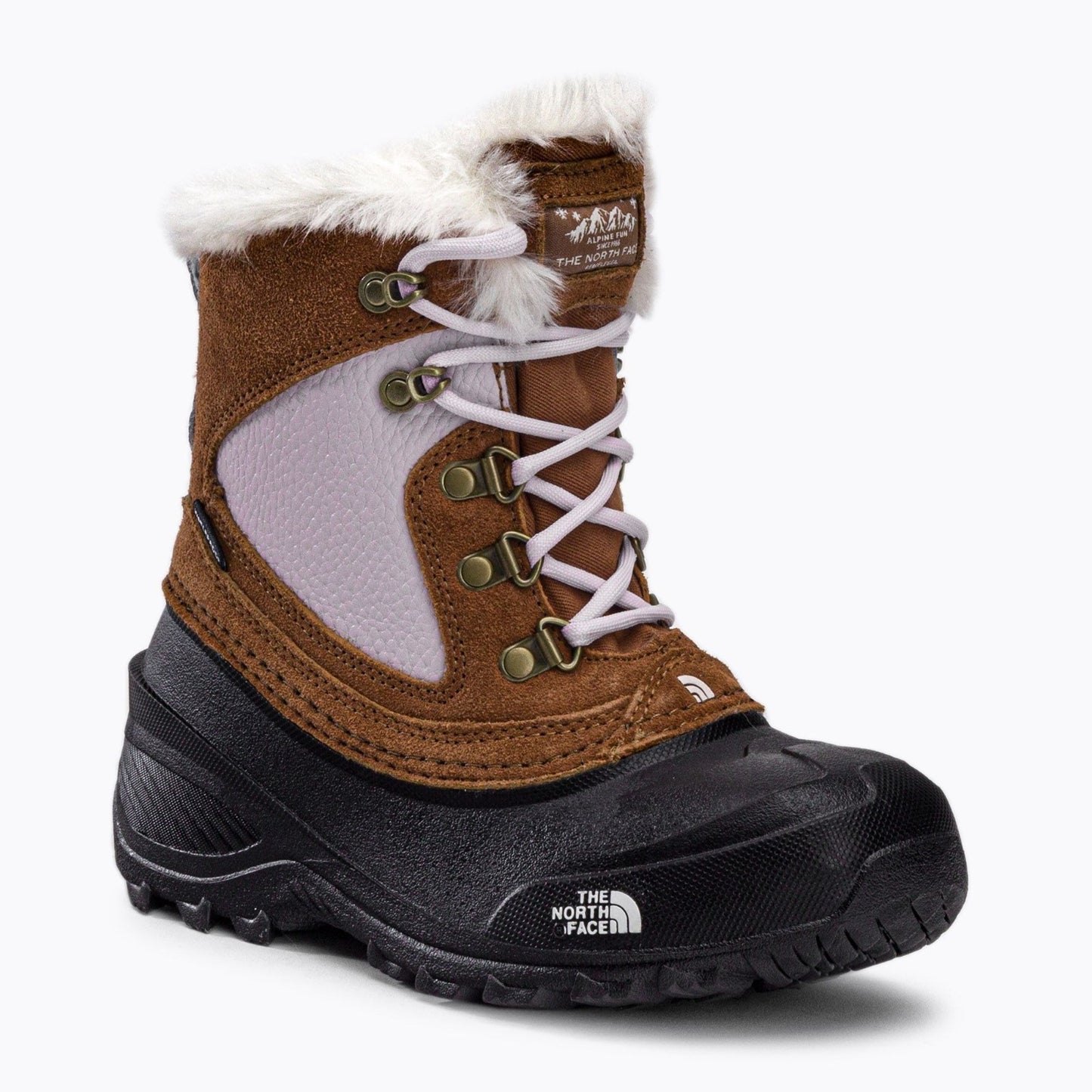 The North Face Youth Shellista Extreme Boots / BNIB / Brown/Lavender / RRP £65