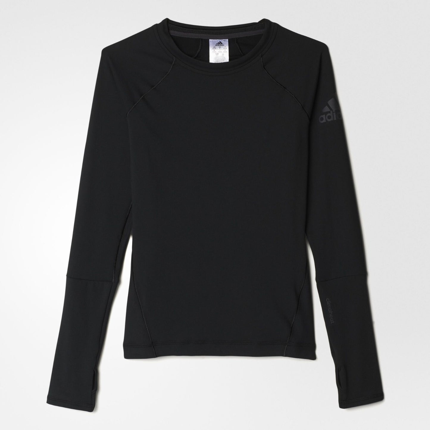 Adidas Women's Climaheat Long Sleeve Fitness Top / Black / RRP £70