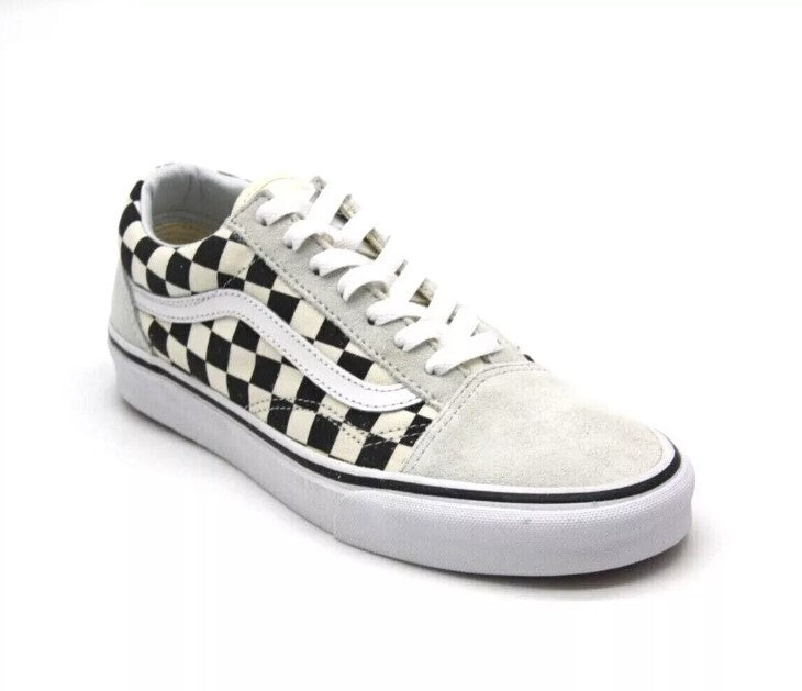 Vans Womens UA Old Skool (Checkerboard) / White Black / RRP £65
