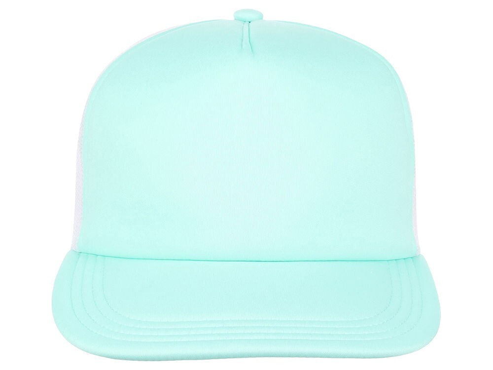 Unisex Screen Foam Trucker Hat / Laurel Green White / £20