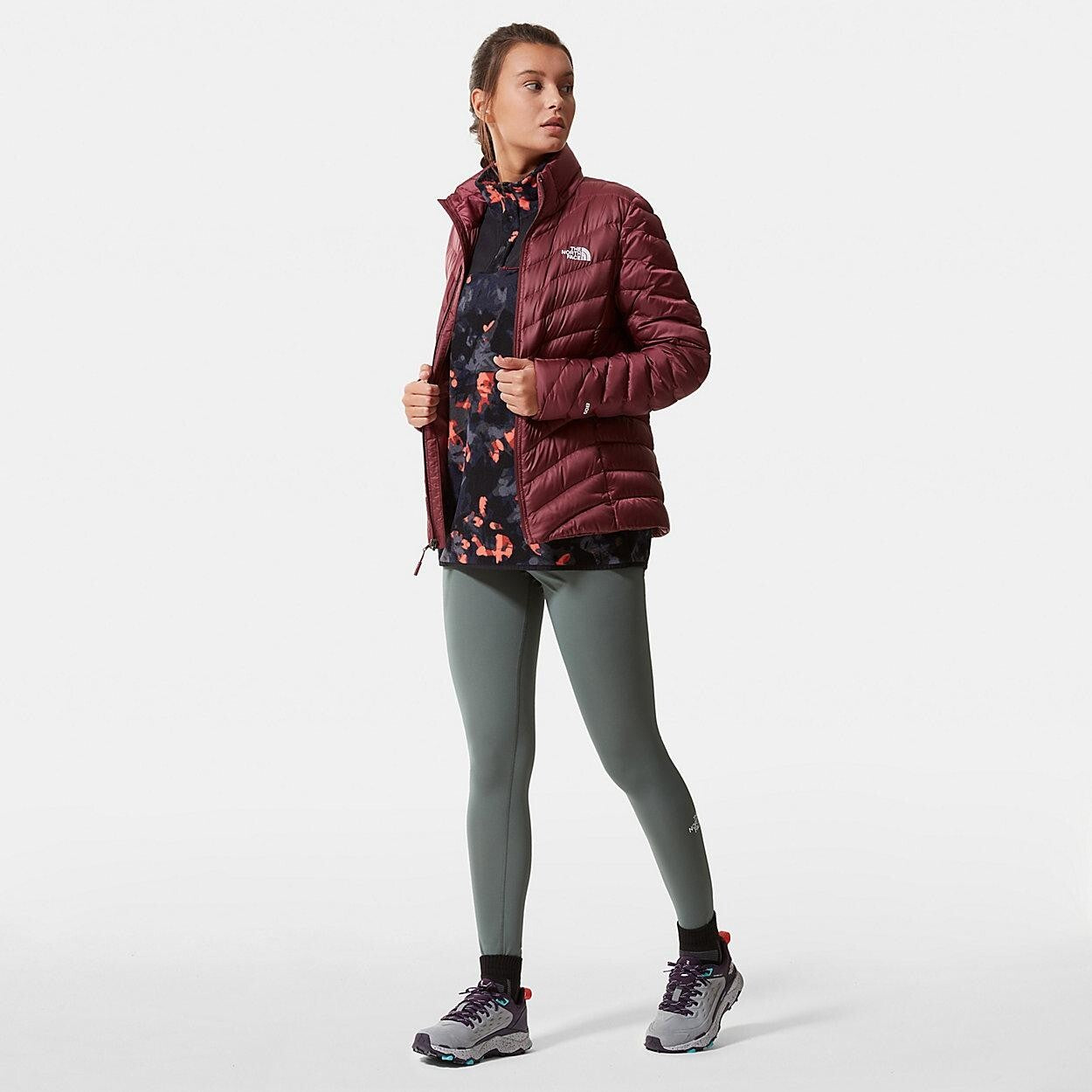 The North Face Women’s Trevail Puffer Jacket / Regal Red / RRP £200
