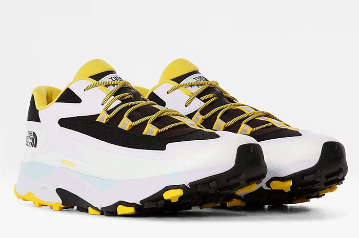 The North Face Men’s Vectiv Taraval Anodised- TNF White/Lightning Yellow
