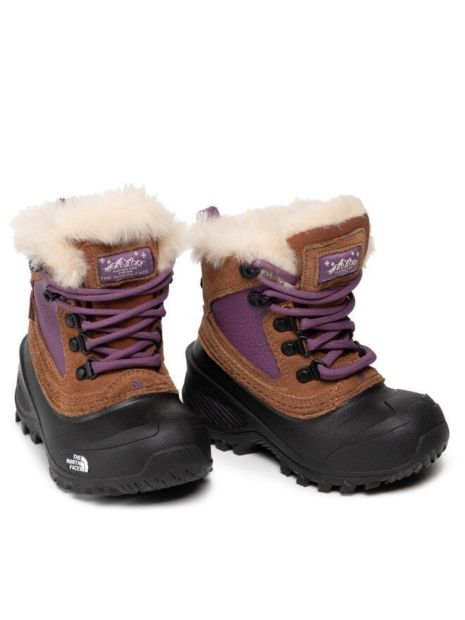 The North Face Youth Shellista Extreme Boots / BNIB / Brown/Purple / RRP £65