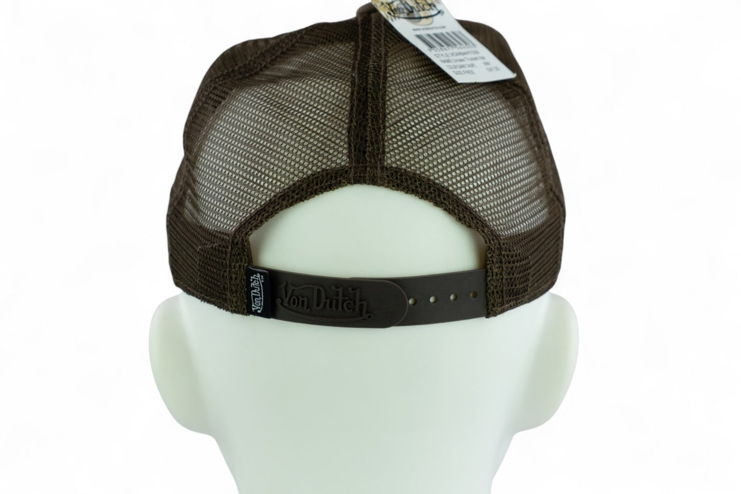 Von Dutch Distressed Trucker Cap / Brown / RRP £47