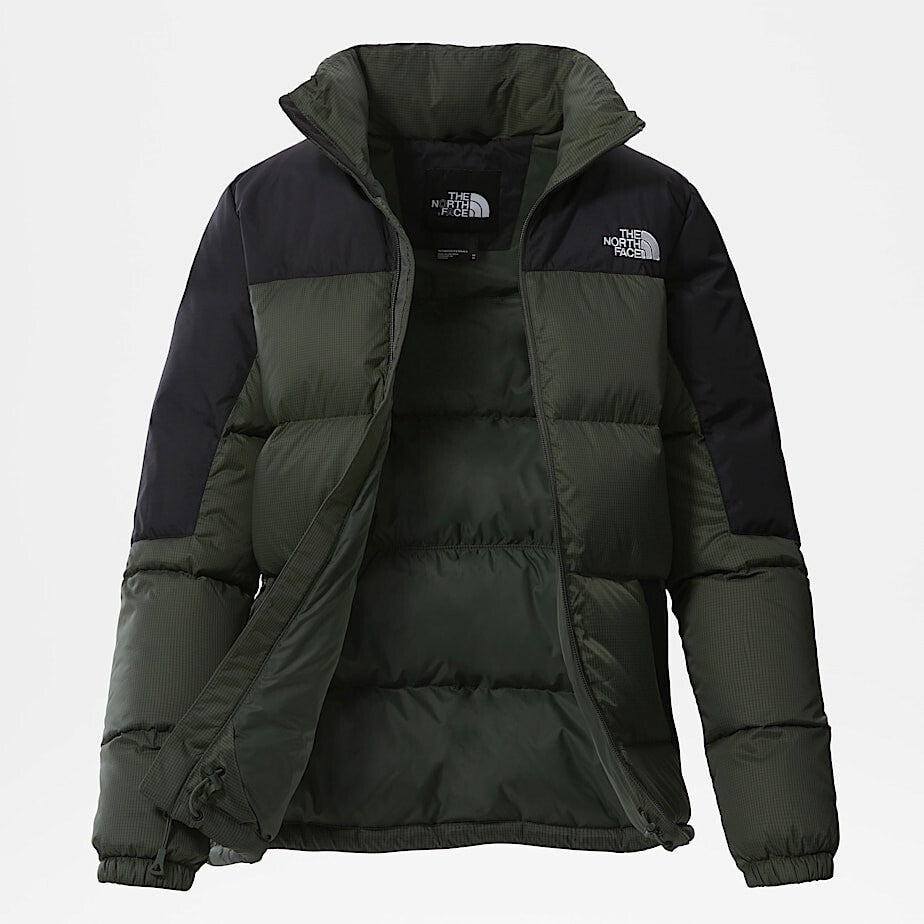 The North Face Womens Diablo Down Puffer Jacket / Thyme Green / RRP £300