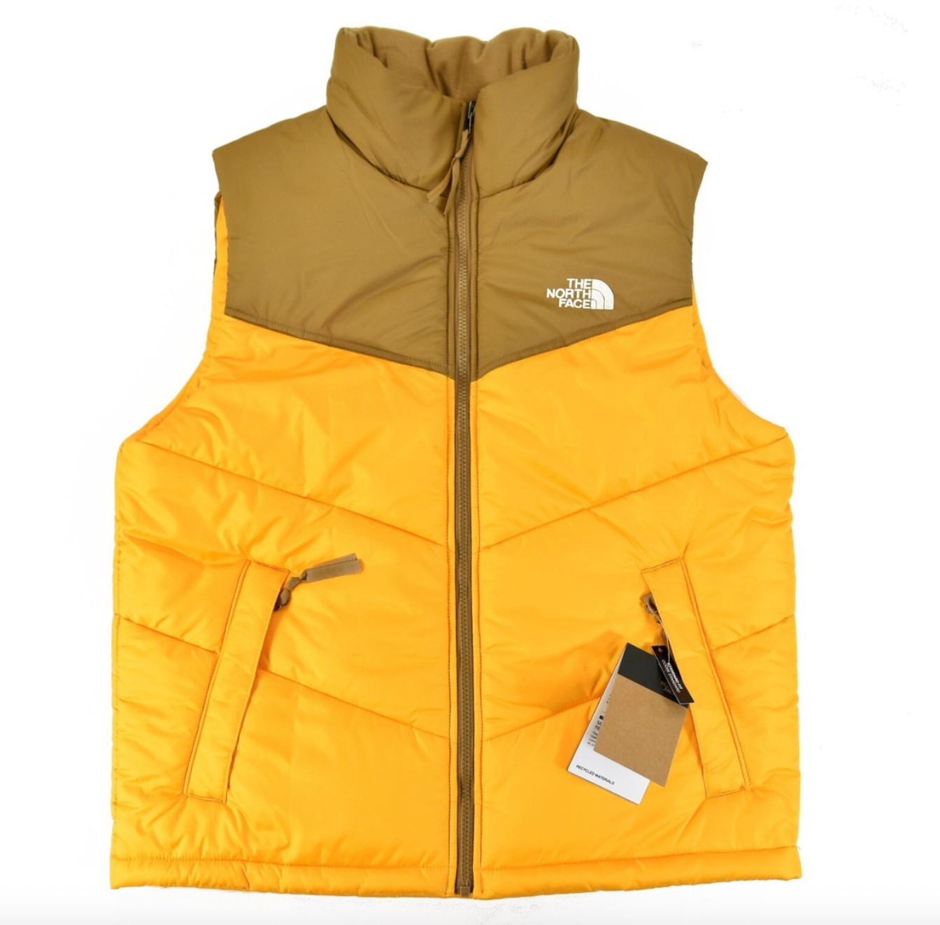 The North Face Mens Saikuru Vest Gilet / Summit Gold / Medium / BNWT / RRP £240