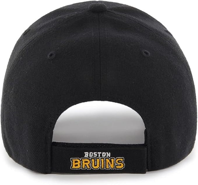 47 Brand Adult Boston Bruins NHL basic MVP Cap / Black / RRP £24