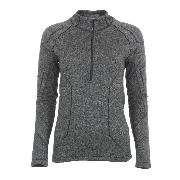 The North Face Womens Summit Series L1 1/4 Zip / Black Heather / RRP £100