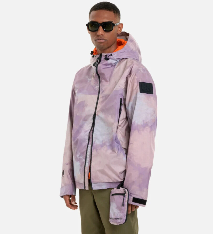 Helly Hansen Arc 22 Waterproof Technical Jacket / Purple Ash / RRP