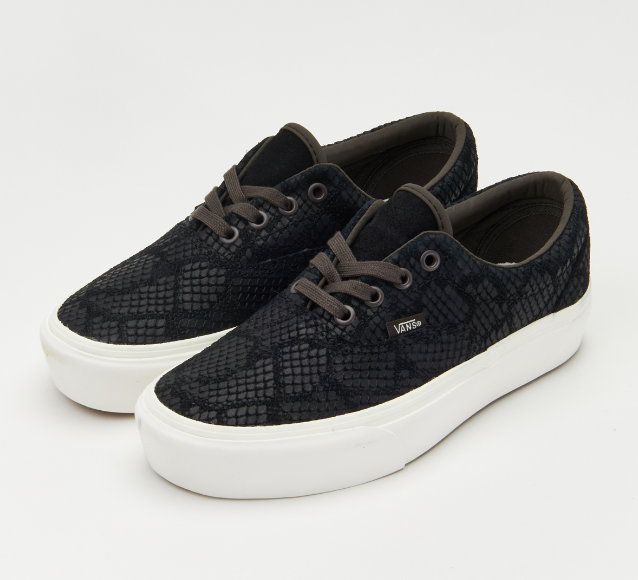 Vans Era Platform Trainers / Emboss Black / Unisex / RRP £65