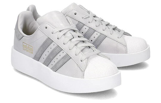 Adidas Women’s Superstar Bold Trainers / Grey White / RRP £85