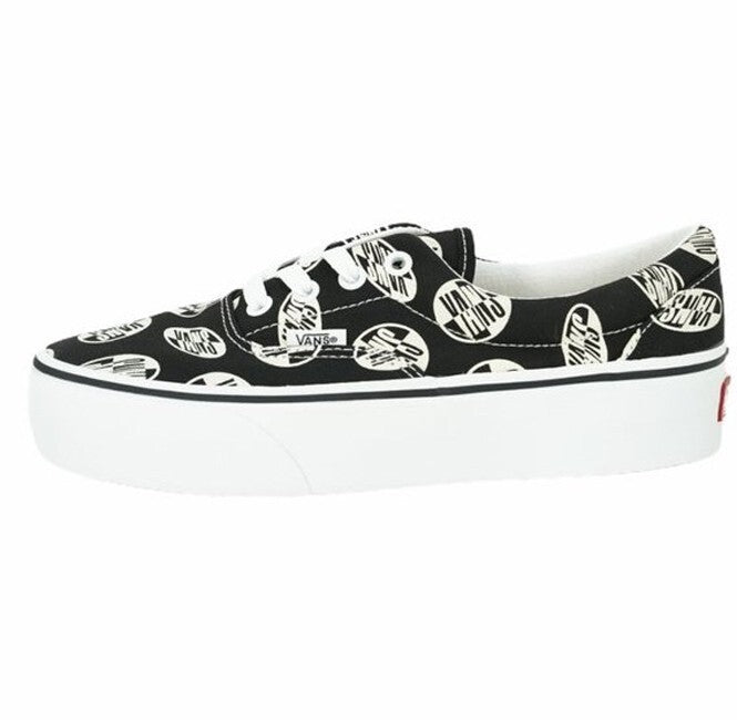 Vans Womens Era Platform Checker Dot (Black) / RRP £60