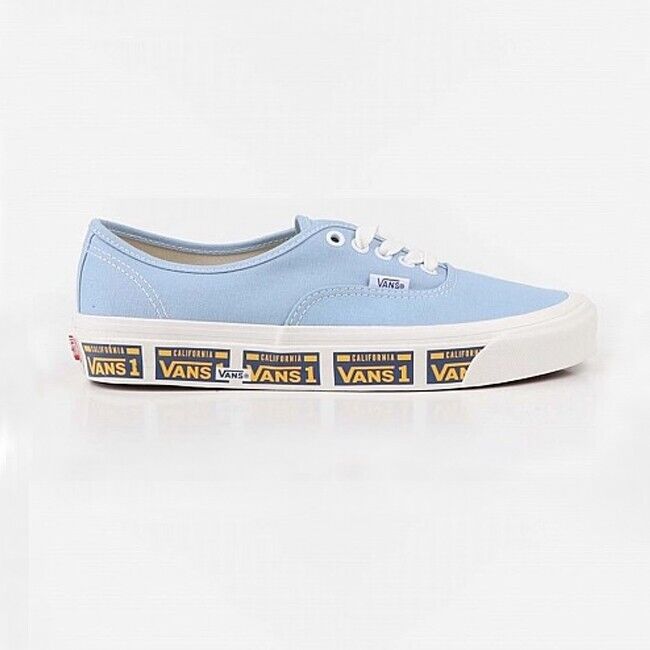 Vans Mens Authentic 44 DX Shoes Light Blue / RRP £65
