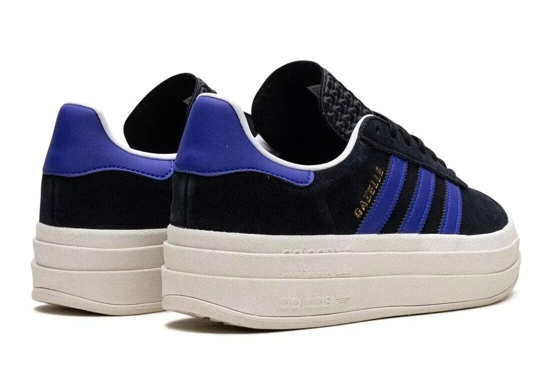 Adidas Womens Gazelle Bold Wedge Trainers / BNIB / Black / RRP £105