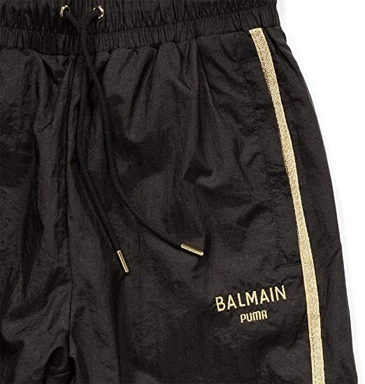Puma x BALMAIN Track Pants Joggers / Unisex / Black / BNWT / RRP £300