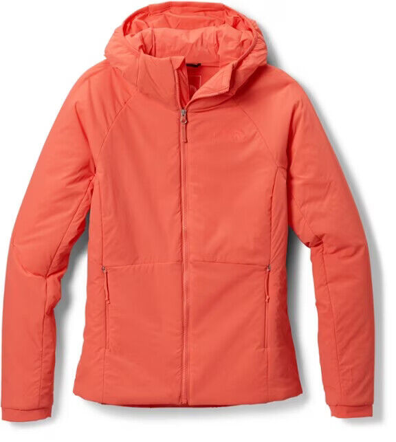 The North Face Women’s VENTRIX Hoodie – Emberglow Orange Hooded Women’s Jacket