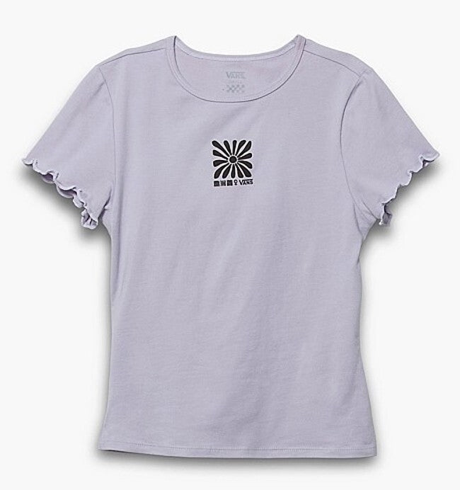 Vans Womens Divine Energy High Tide T-Shirt / Languid Lavender / RRP £30