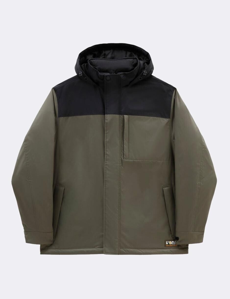 Vans Mens Coastal Mte-1 Jacket / Green Black / RRP £165