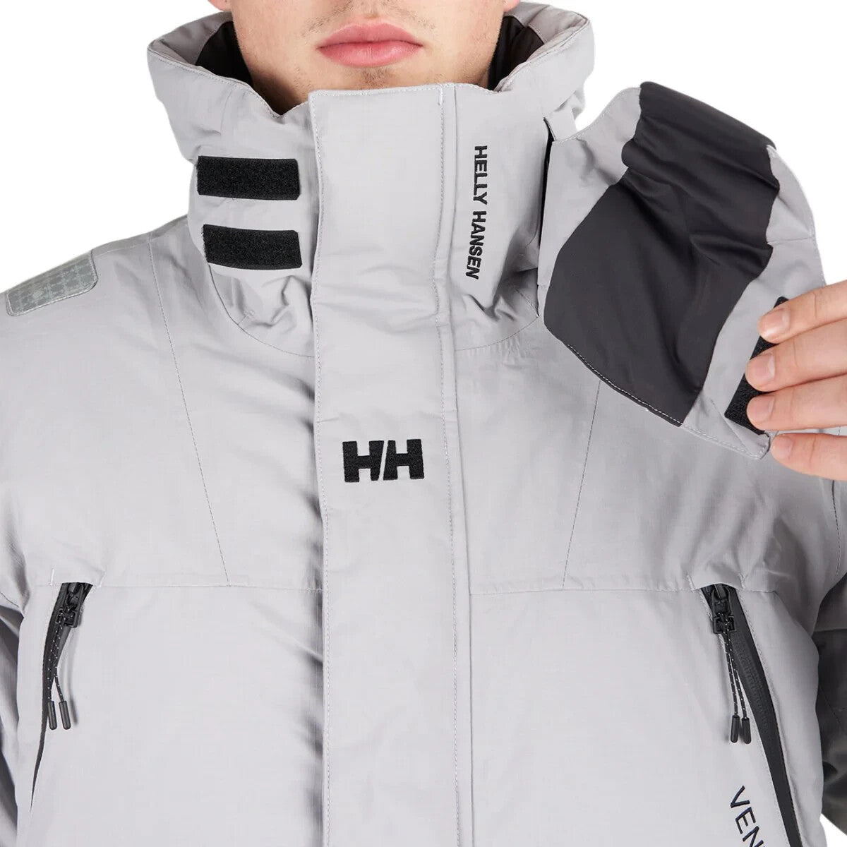 Helly Hansen Arc Down Insulated Flow Long Winter Jacket / Grey / RRP £600