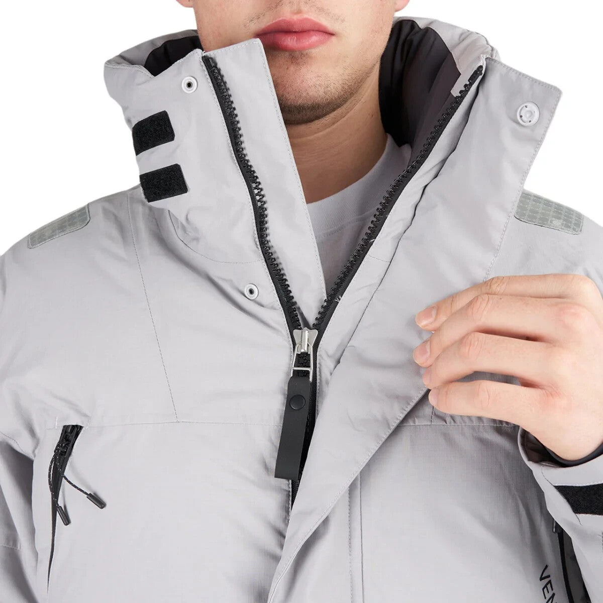 Helly Hansen Arc Down Insulated Flow Long Winter Jacket / Grey / RRP £600