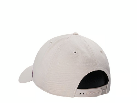 47 Brand Anaheim Ducks NHL Metallic MVP Snapback Cap / Beige Silver / RRP £28